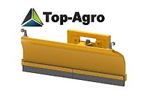 Top-Agro Schneepfluge Gerade hydr. Serie LIGHT 1,5m NEU Feste-Leiste oder Klappbare-Leiste(SHP-LG15) WINTERAKTION