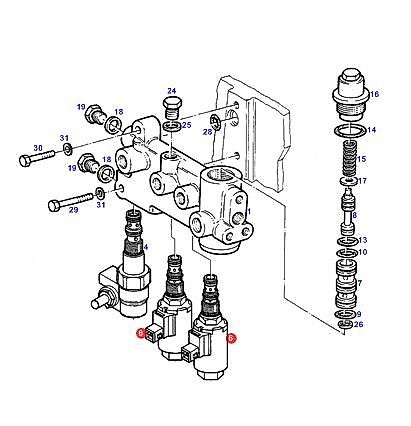 Fendt ELEKTROZAWÓR FENDT & MASSEY FERGUSON G411150600040, G411151600020, G926150600050, F411151600010