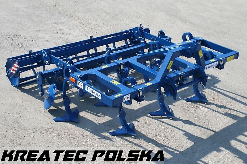 Rolmako U 453 Grubber / Schälgrubbermit Spiralfederzinken Breiten von 2,1 m bis 3,9 m