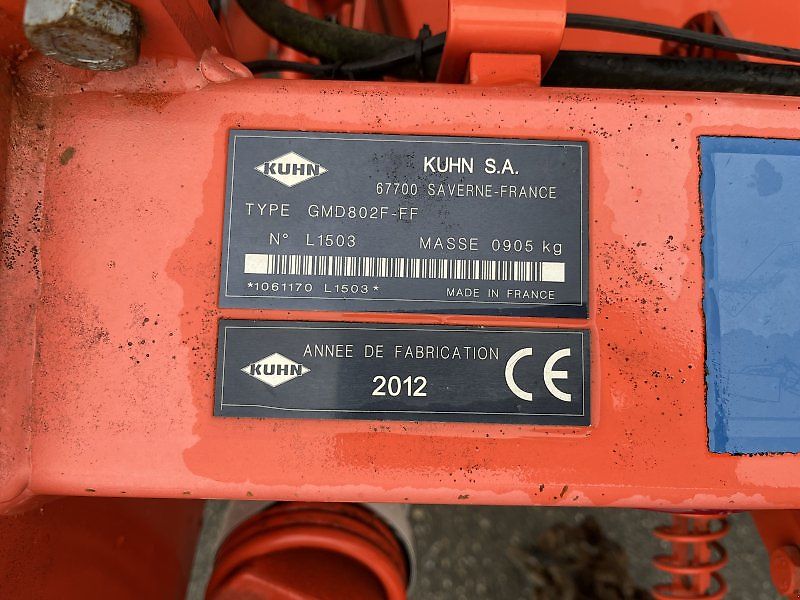 Kuhn GMD 802 FF
