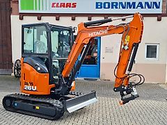 Hitachi ZX26U-6 Hitachi 2,7t mit Schwenkmotor/PowerTilt und Schnellwechsler HS03 - auch zur Miete!