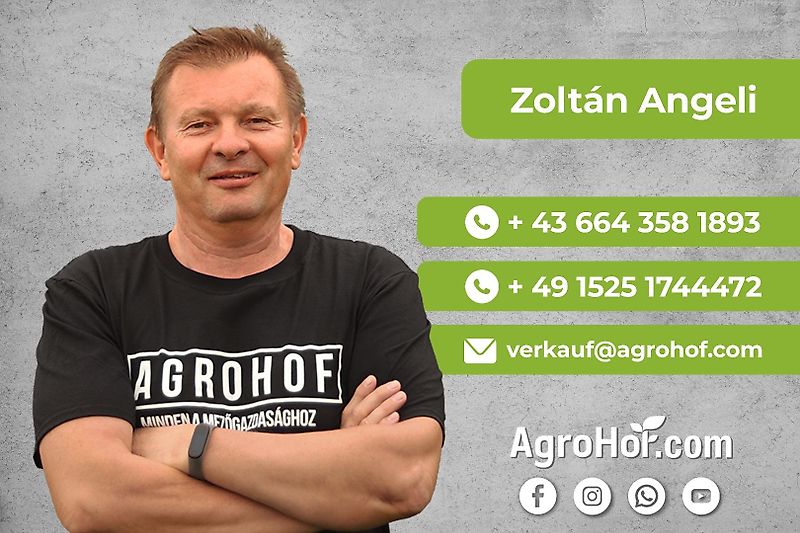 Elkær HS3800 / Scheibenschneider 380 cm (5 Scheiben)