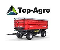 Metal-Fach TOP-AGRO T710/2 - 8t 3-Seiten Kipper TOP-AGRO NEU