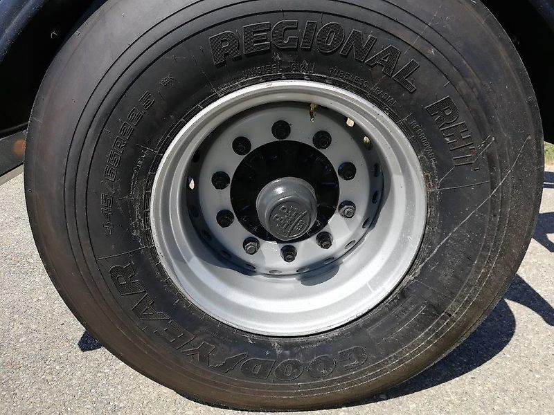 Hofer !! 12 Tonnen Basic-Line NEU !! - 40 oder 60 km/h - 3 Tonnen Stützlast - Luftfederung - Druckluftbremse mit ALB - Spannungswandler von 12 Volt auf 24 Volt - hydraulischer Stützfuß – Dollyachse Dolly Untersetzachse Kipper Anhänger